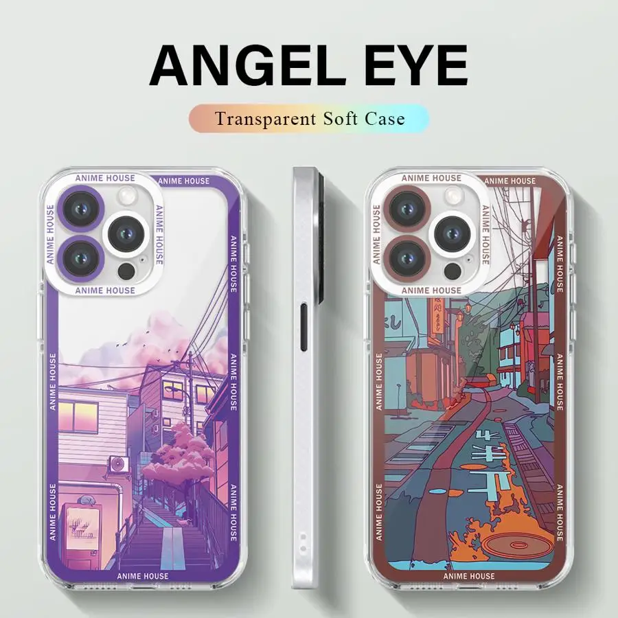 Night Streets In Japan Phone Case for Apple iPhone 15 16 Pro XS Max 13 14 Plus XR SE 7 8 12 11 Pro plus Matte