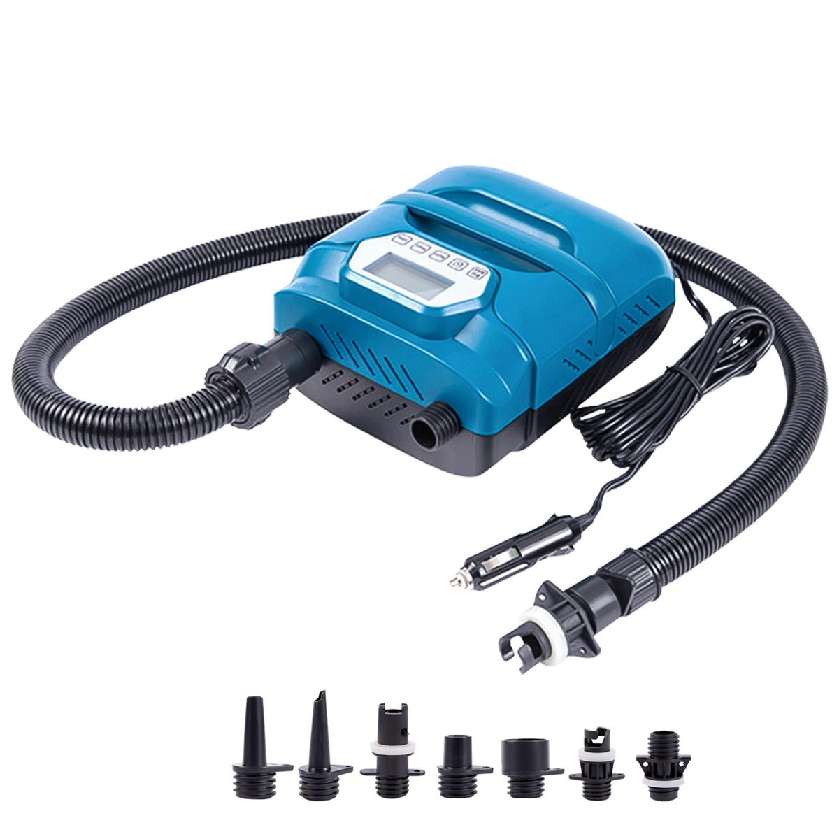 

High Quality Wakeboard Watersport Inflator Quick-Fill SUP Electric Air Pump for Air Mattress, Boat, Swimming Ring