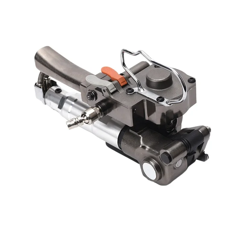 Pneumatic baler Portable buckle-free strapping machine Hot melt pneumatic plastic steel belt PET automatic tightener