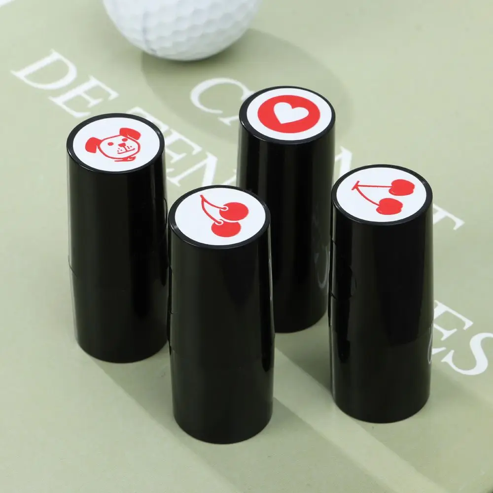 Golf Ball Stamper Stamp Marker Impression Seal Quick-dry Plastic Multicolors Golf Accessories Symbol For Golfer Gift