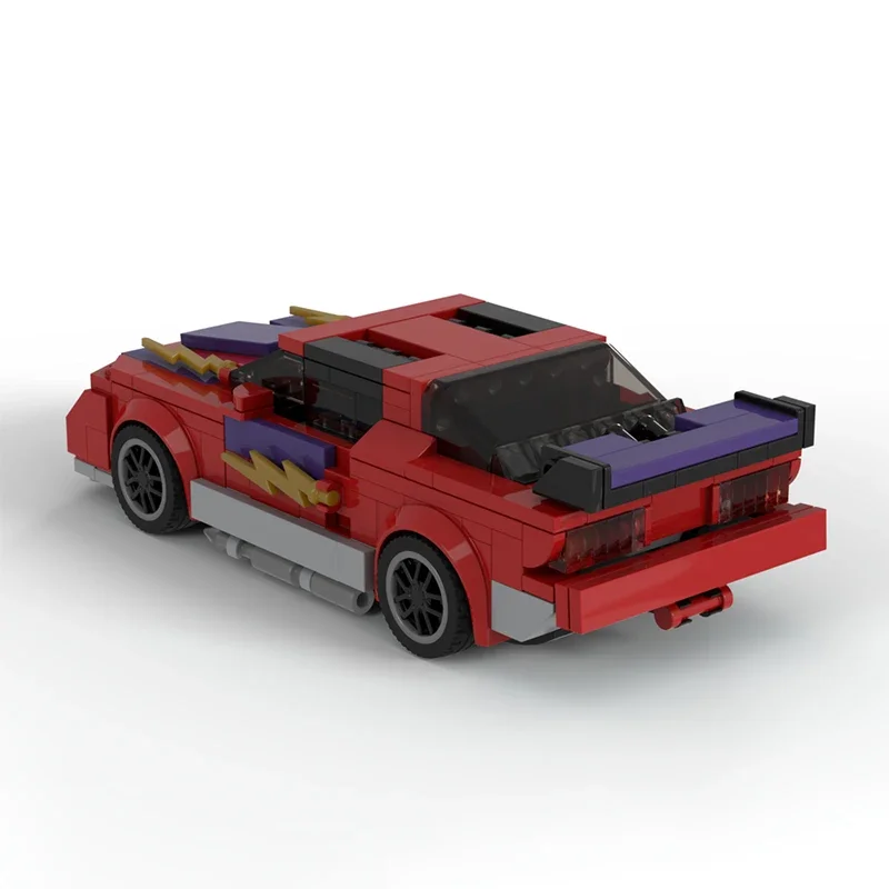 421pcs MOC MASKes Thunderhawk 8wide Modular Car Diorama Model Building Blocks Display Collector Creative Gift Set view 4