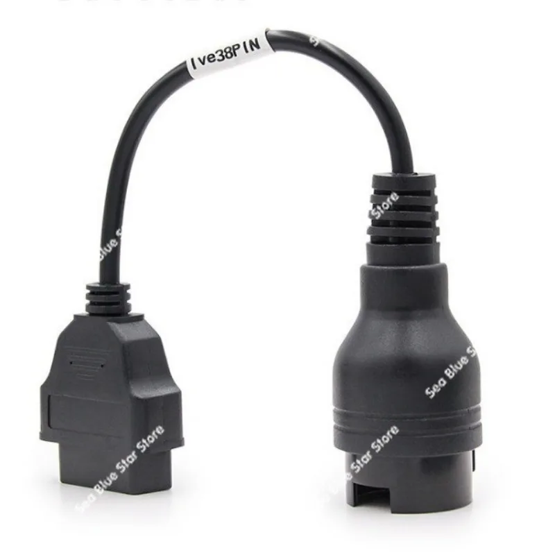 Motor governor 38Pin to 16Pin for IVECO 38-pin old truck adapter cable obd2 conversion cable