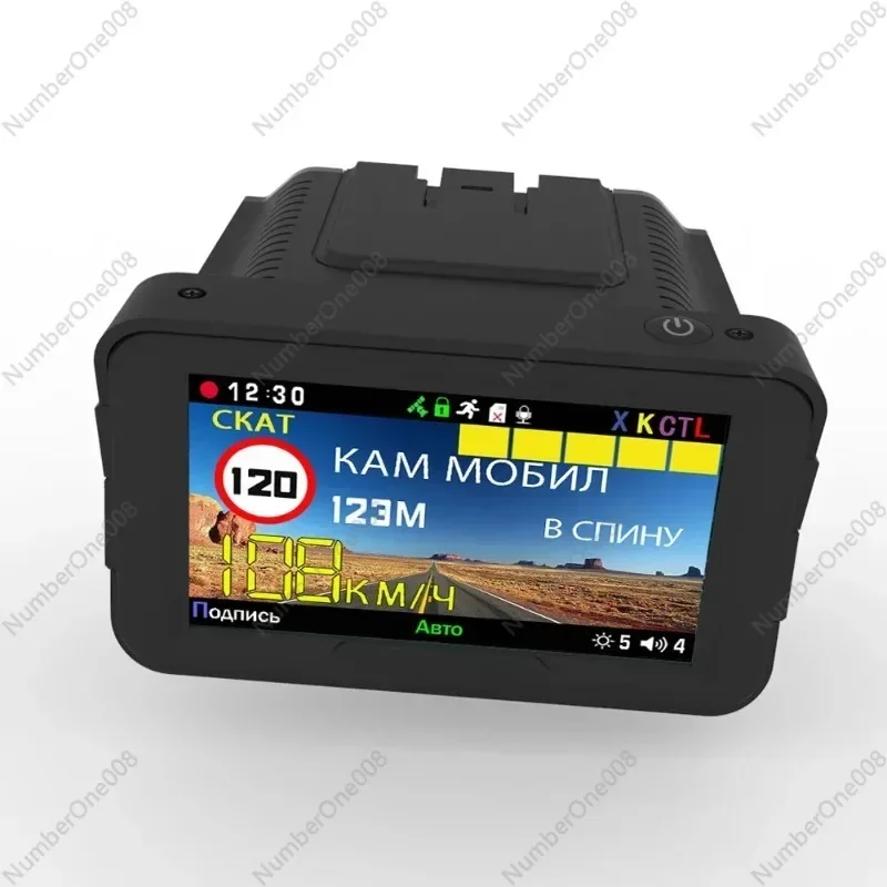 Dash Cam (Russian Only) Detector 3-inch Display Recorder GPS Three in One Driving and Feature Alarm Combination K328SG