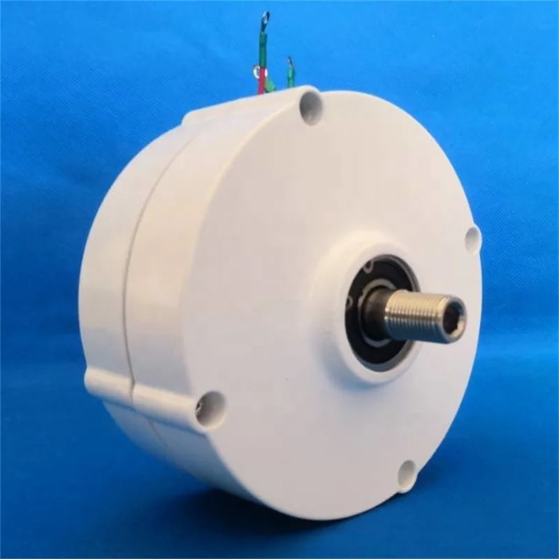 

Трехфазные безредукторные генераторы переменного тока с постоянными магнитами 200 Вт 12 В 24 В для ветровых и водяных турбин