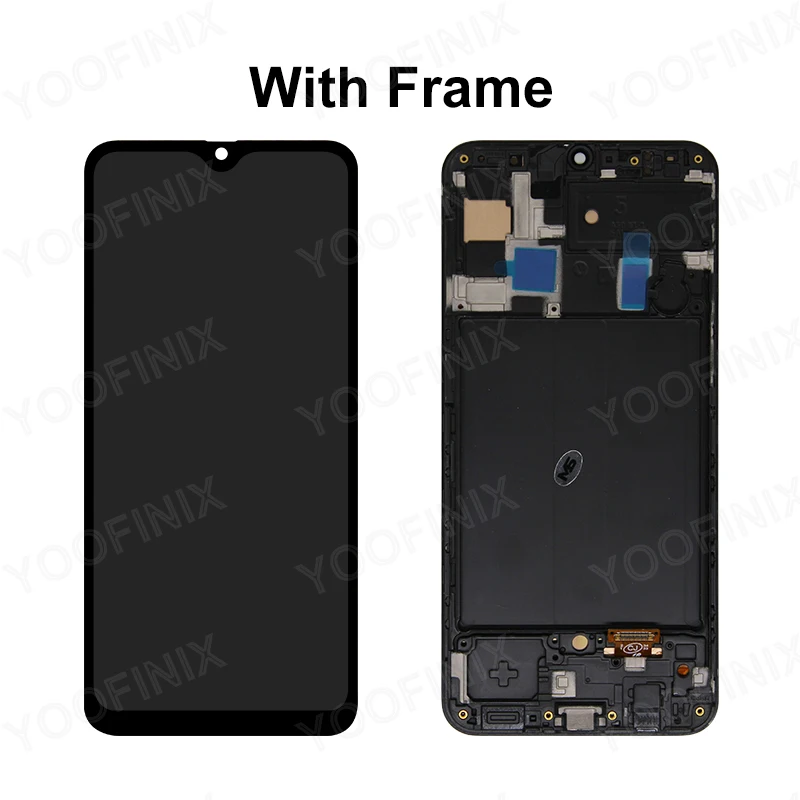 AMOLED A505F For Samsung Galaxy A50 LCD Display A505 Touch Screen Digitizer For SM-A505F A505FN A505GN LCD Replacement Parts