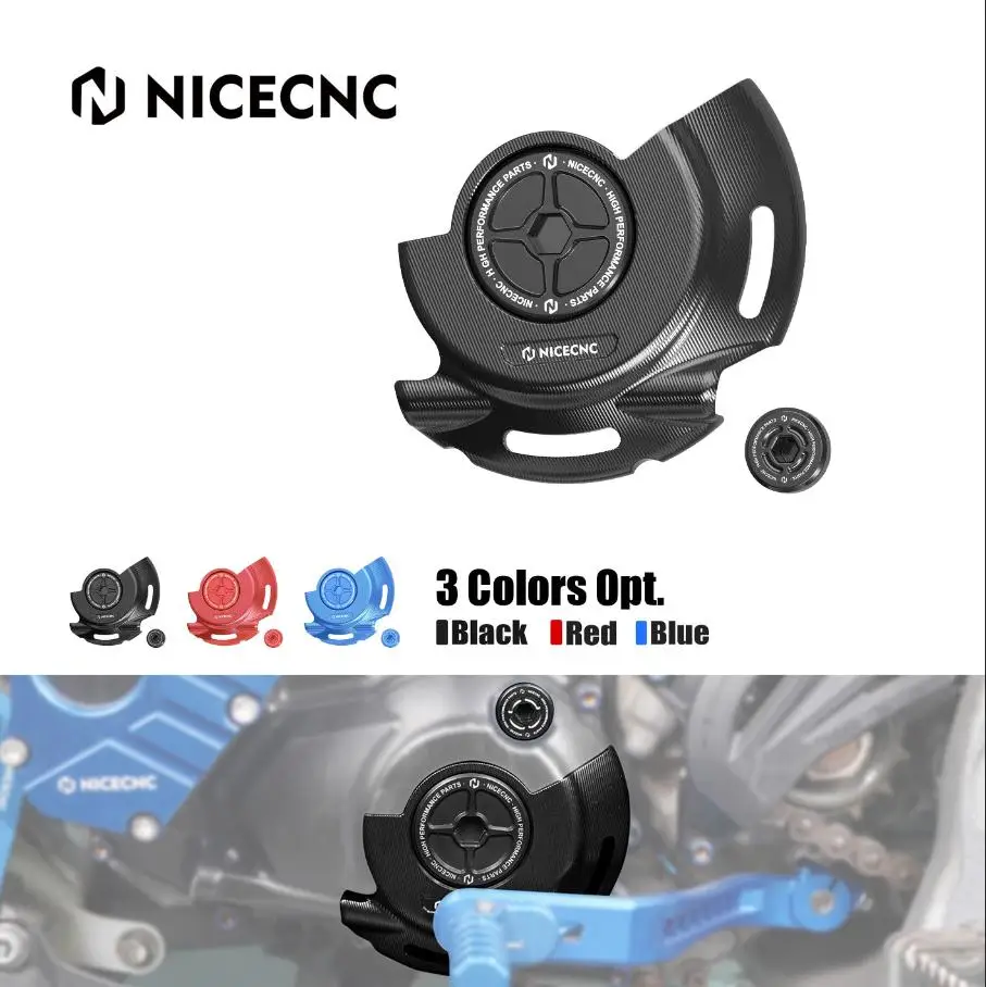 

NICECNC YZ450 Engine Crankcase Cover For Yamaha YZ250F YZ450F YZ450FX WR450F WR250F ATV YFZ450R YFZ450X GRIZZLY 550 RHINO 700