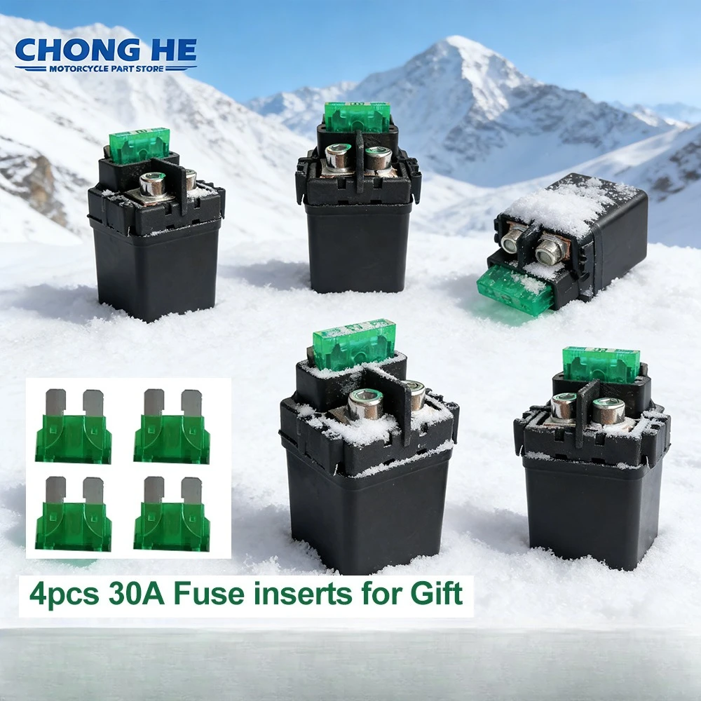 

1pc/2pc 650cc Motorcycle Parts Starter Solenoid Relay for KAWASAKI VERSYS650 2007-2009 EX650R NINJA 2006-2008 KLE650 VERSYS 650