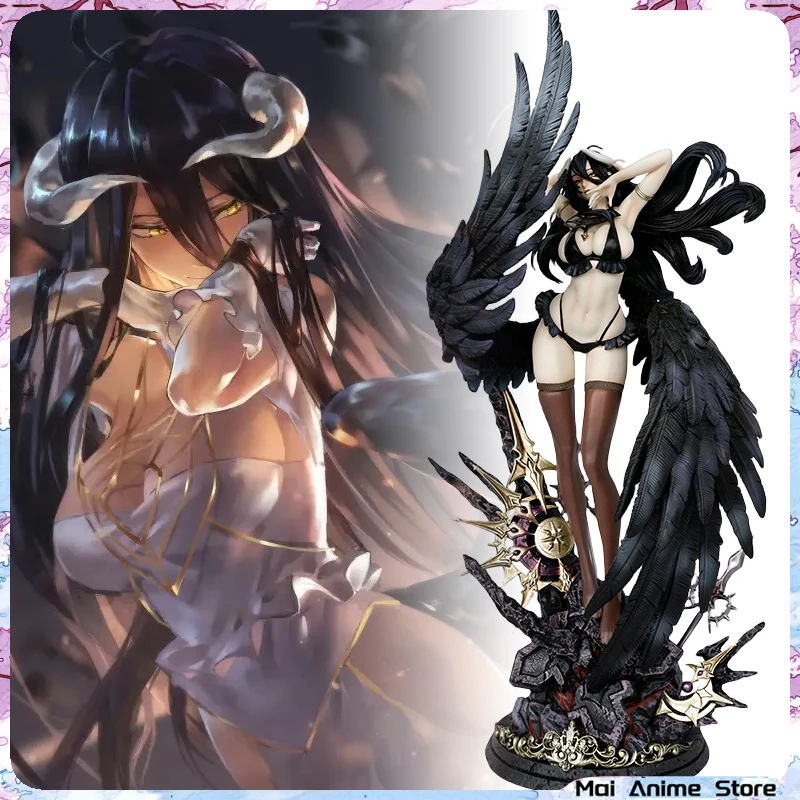 

Overlord Albedo Anime Figures Swimwear Sexy Girl Action Figures Swimsuit Albedo Overlord Figurines Collection Dolls Model Gifts