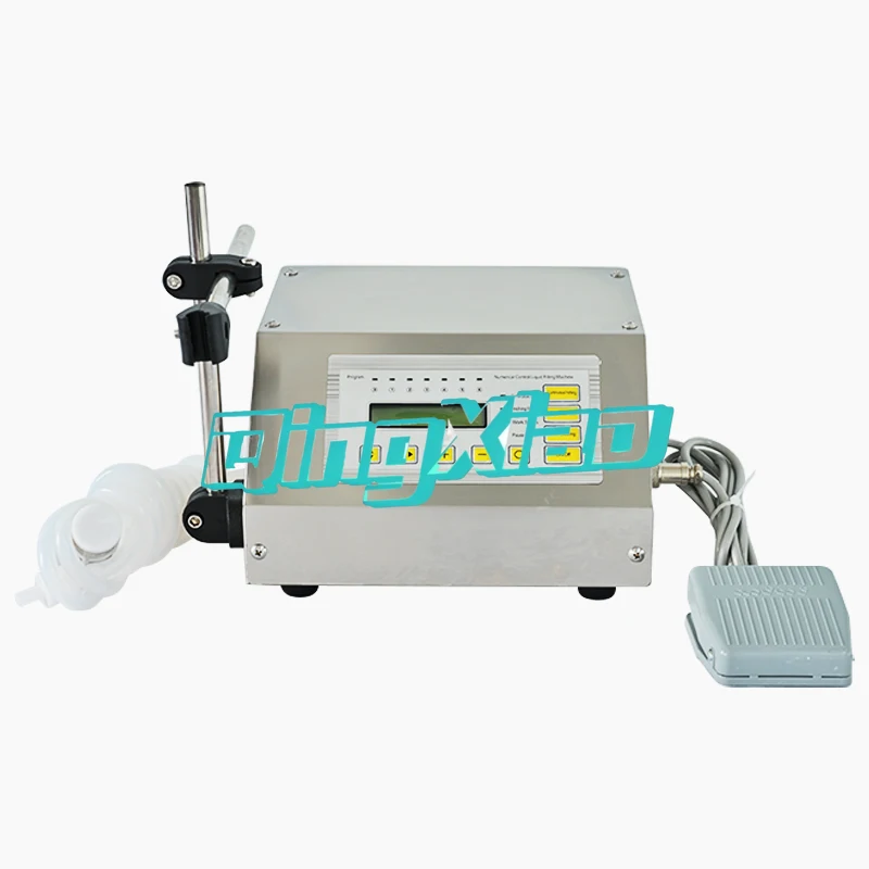 Electric Pump Liquid  Filling Machine Digital Control  Semi-Automatic Small Metering Pump High  Efficiency Stable Easy Operation