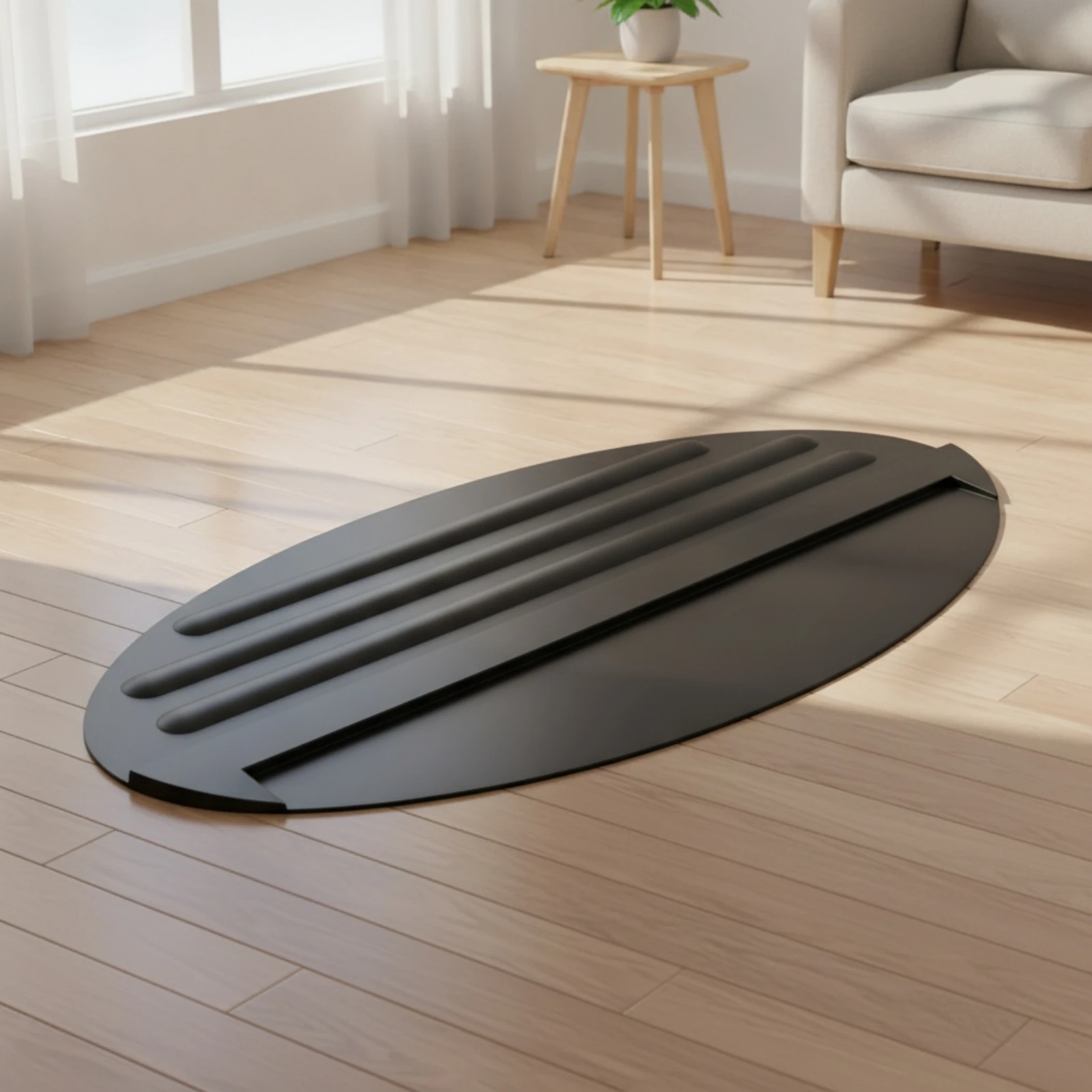 Ladder Anti-Slip Pad Long-Lasting Ladder Pad with Non-Slip Texture Flexible Slim for Homeowners, Maintenance, Stairs