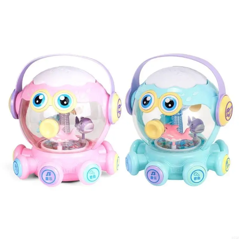 H55B Creative Octopus Baby Musical dla 0-3-letnich małych dzieci atrakcyjnych dla