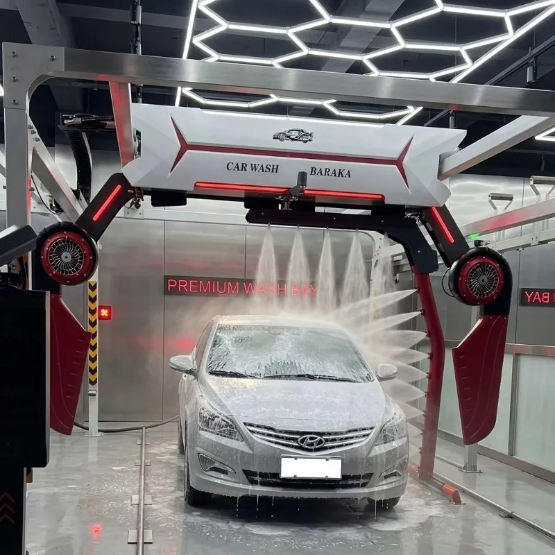 Customized 360° Full Swing Touchless Washing Car Wash Structure Vehicle Washing Machine Car Wash Dryer Car Wash Automatic Machin
