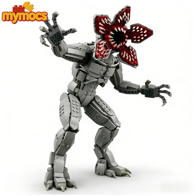 

Конструктор Mymocs Ideas: Фигурки из фильма «Инопланетяне», Демогоргон, Демодог, Наборы строительных блоков, Игрушки для детей, Подарок на Хэллоуин