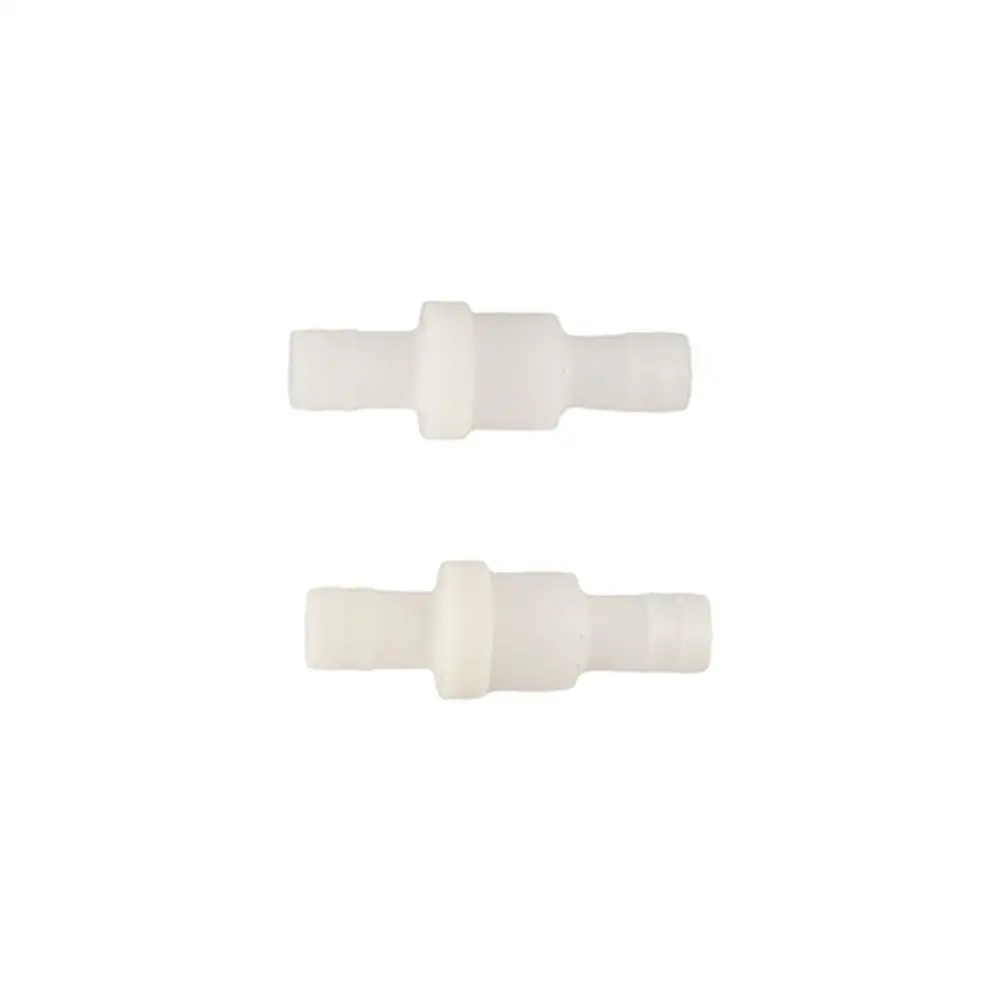 Durable White 4mm / 6mm / 8mm / 12mm For Fuel Air Liquid Non-Return Check Valve One-way Lnline Valves Water Stop Valve