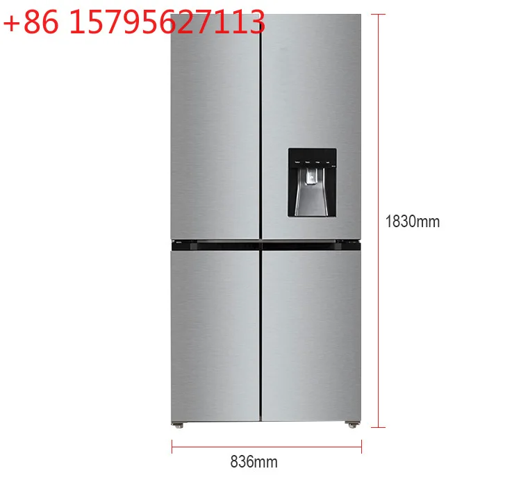 Cross opposite door refrigerator large capacity air-cooled frost-free with drinking water function