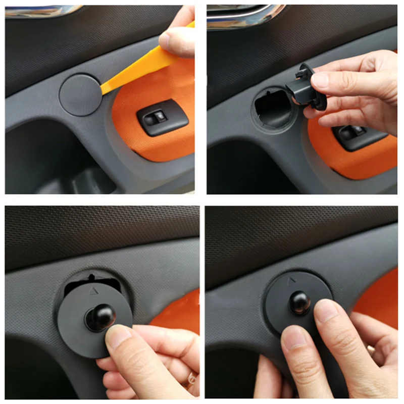 Car Universal Accessories Car Door Hook Hanging Pothook Interior Storage Lifting For Smart 451 453 fortwo forfour