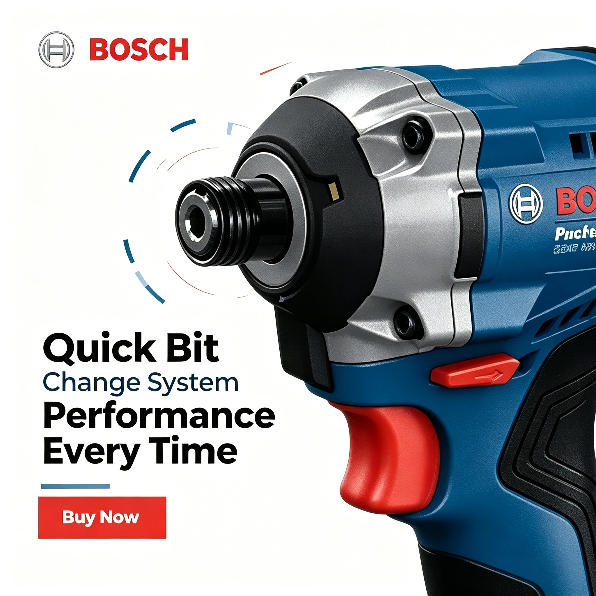 Bosch GDR 18V-215 Cordless Brushless Impact Driver Heavy Duty High Torque Electric Screwdriver Professional Electric Tools