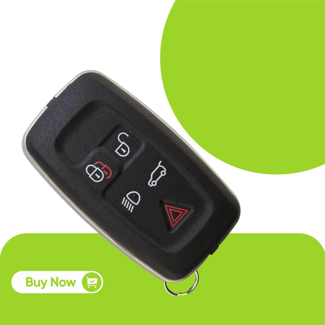 

For Land Rover Discovery 4 Sport Freelander Smart Remote Fob Car Key Shell 5 Button Keyless Entry Cover Case Accessory