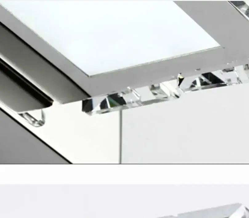 

crystal bathroom mirror lighting 3 lights 9W 46cm long Led Wall Sconce Lamps In Bedroom Bathroom Light 110V / 220v