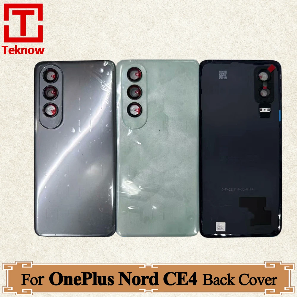 

AAA+ quality Back Cover For OnePlus Nord CE4 Battery Cover Housing Door Rear Case For 1+ Nord CE4 Back Cover Replacement