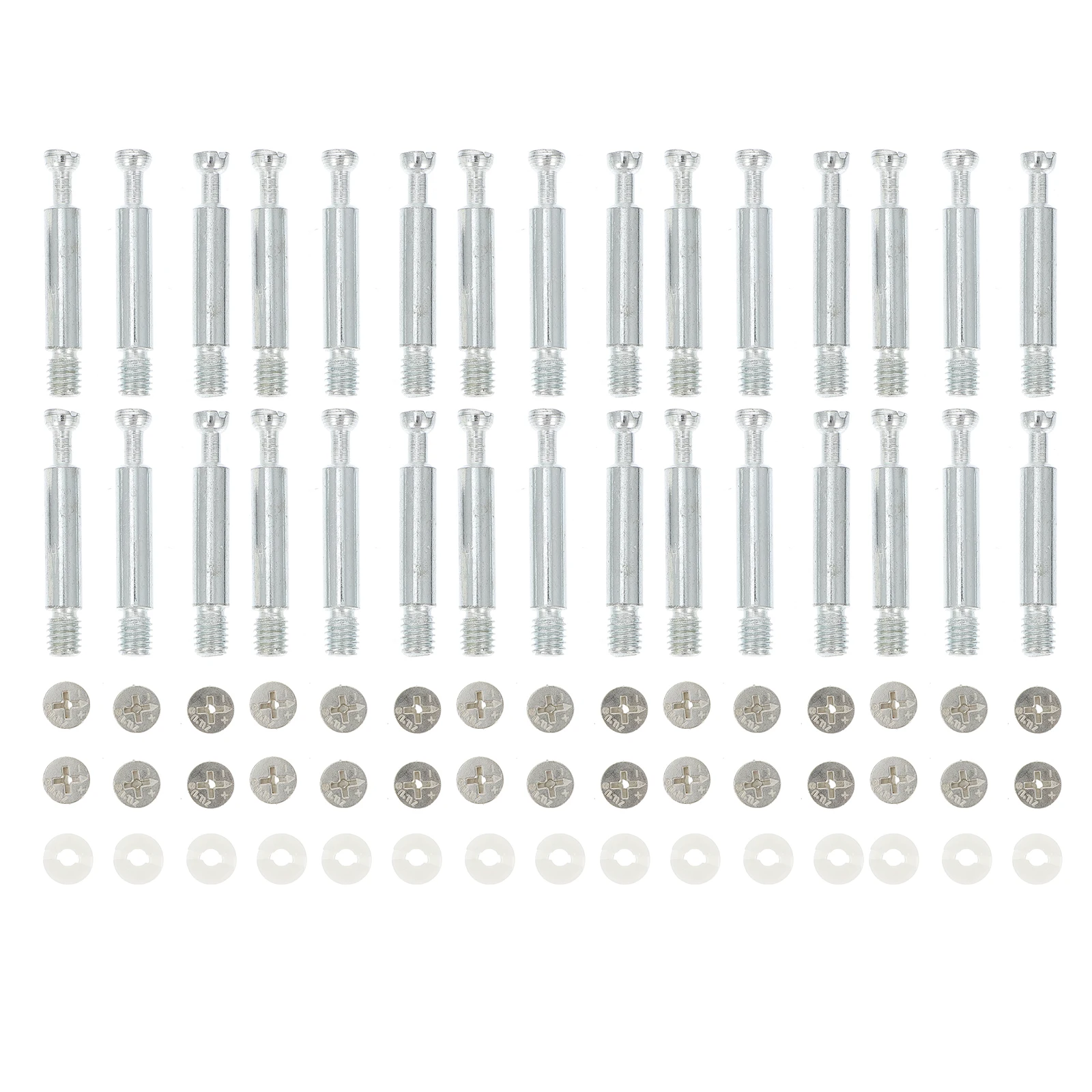 

Furniture Connecting Fastener Fittings PreInserted Nut Cabinet Connectors Small Size Hardware