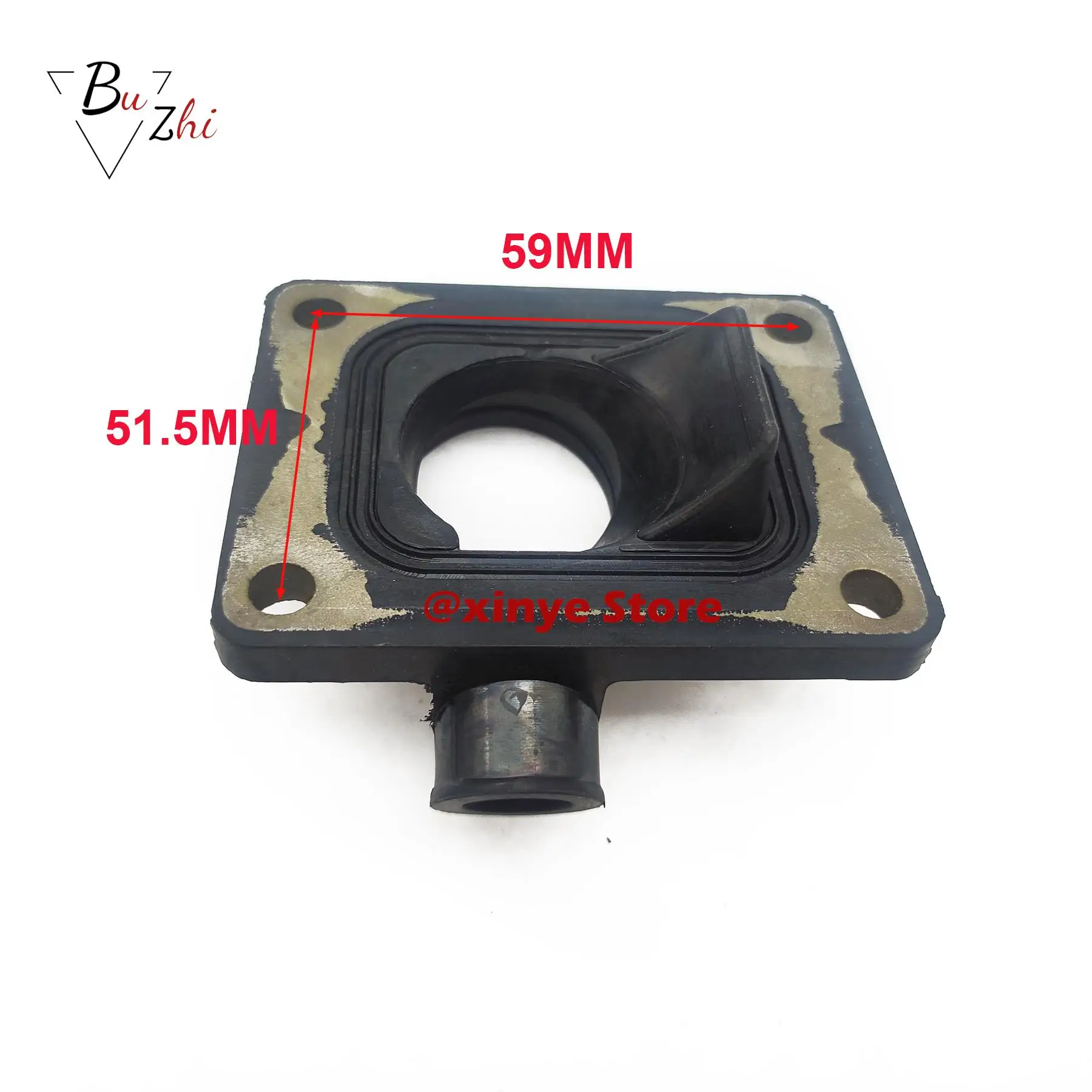 Carburetor Interface Intake Manifold Boot For Yamaha DT125 DT200U DT200UW DT125R DT125LC DT200 U UW YFS200 Blaster YFS200SE SE