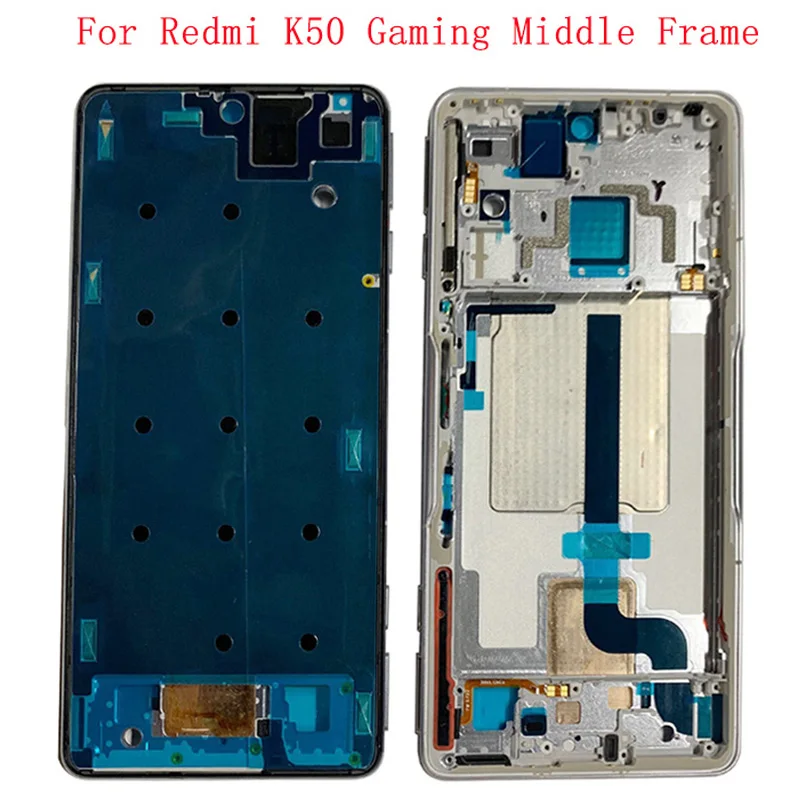 

Middle Frame LCD Bezel Plate Panel Chassis Housing For Xiaomi Redmi K50 Gaming Phone Metal LCD Frame Repair Parts