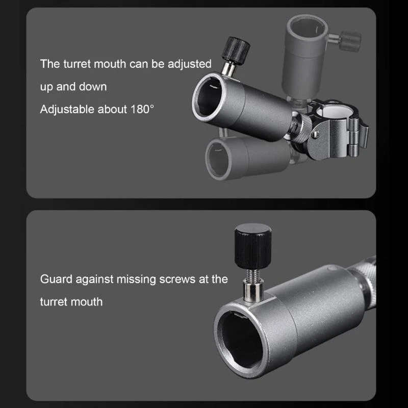 

Aluminum Alloy Turret Fish Cage Fish Lures Rack Adjustment Turret Baits Tray Holder For Most Fishing Chairs Enduring