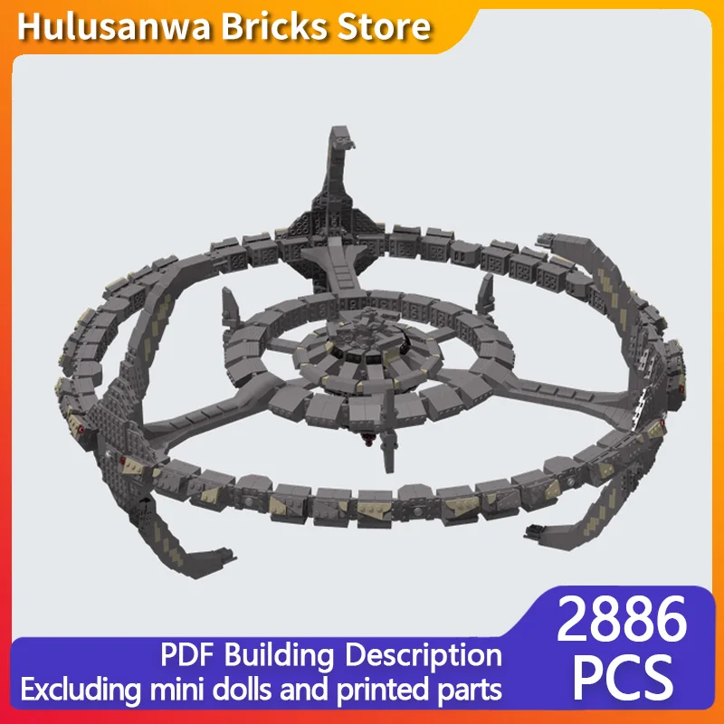 

Popular Movie Model MOC Building Bricks Movie Space Station Modular Technology Gifts Holiday Assemble Children Toys Suit