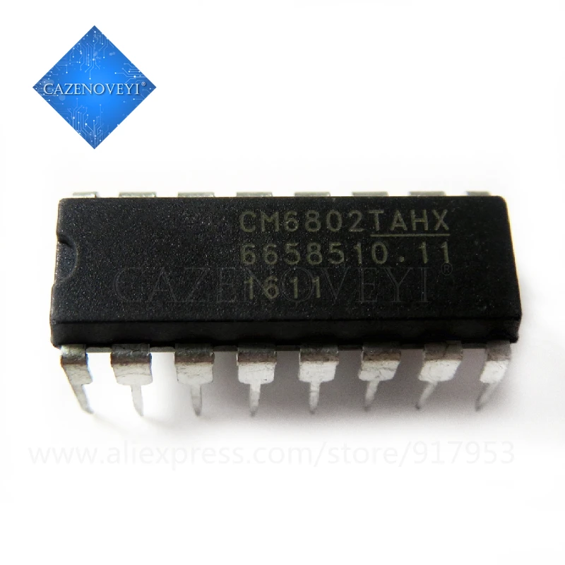 10pcs/lot CM6802BHG CM6802 DIP-16 In Stock