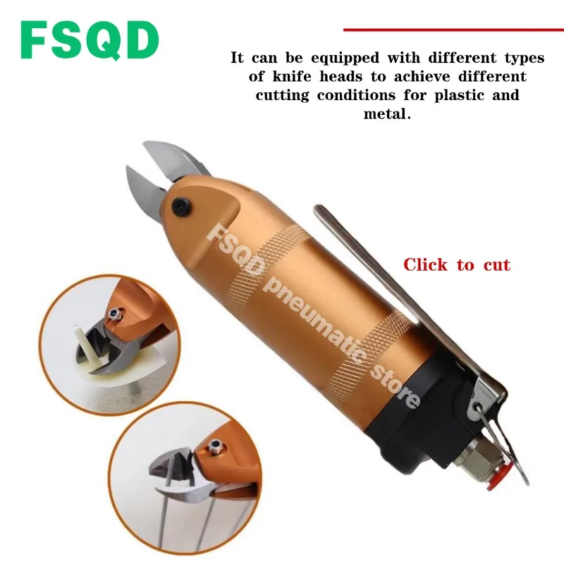 Tools Pneumatic scissors with handheld powerful metal wire plastic and rubber  shear knife gad tongs / Inclined mouth HS