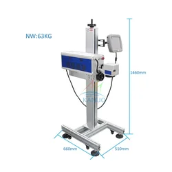 LASER PRINTER Expiry Date Batch Code Laser Printer for Plastic Bags Cable Wire PET Bottle Laser Marking Machine