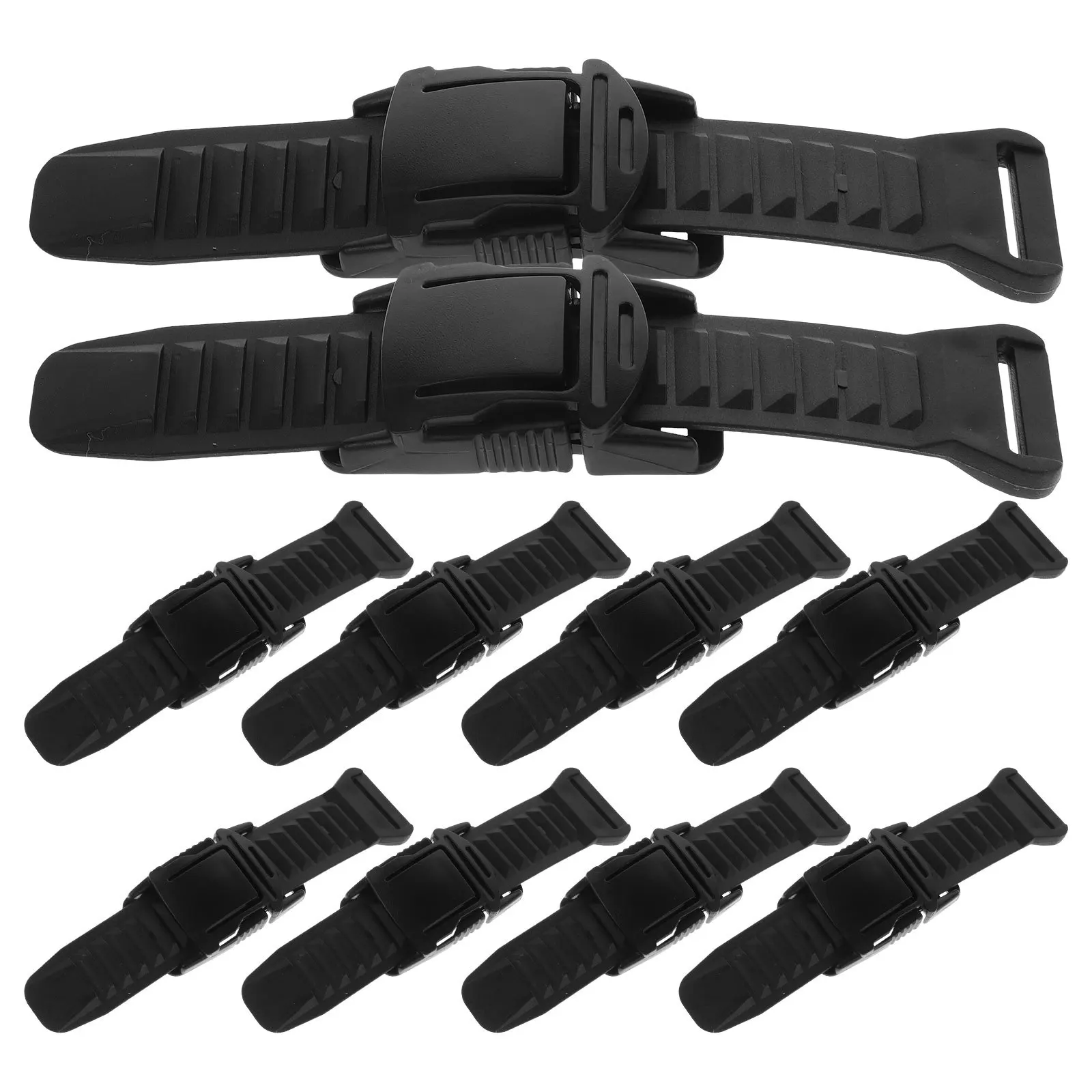 

10Sets Adjustable Buckle for Backpacks Strap Buckle Plastic Replaceable Bag Connector Hiking Belt Buckles Multi-Function Strap