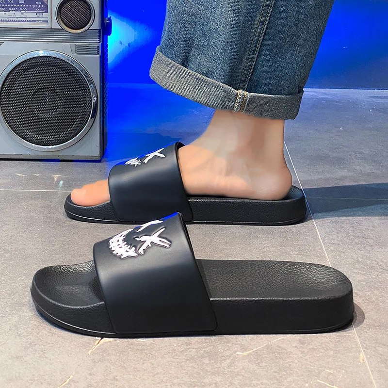 الصيف شبشب رجالي داخلي في الهواء الطلق أحذية الشاطئ غير رسمية عدم الانزلاق للنساء تنفس المنزل القائمة حذاء كبير Size36-48