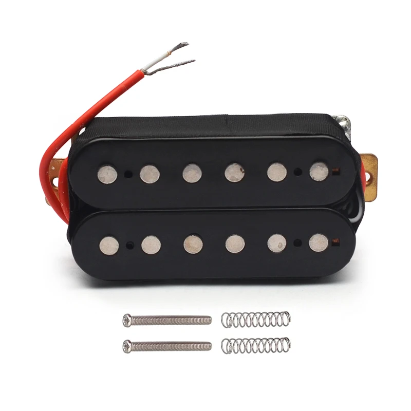 Humbucker 6 String Electric Guitar Pickup Double Coil Humbucker Electric Guitar Pickup Bridge or Neck Pickup Black