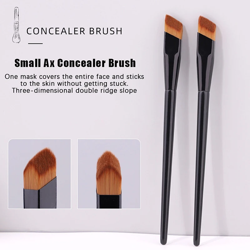 Slope Shape Concealer Makeup Brushes Dark Circles Eyeliner Tear Ditch Conceal Foundation Brushes Soft Head Fine Makeup Tools