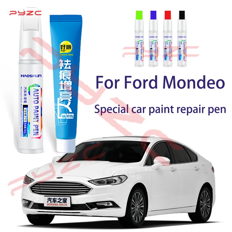Para ford mondeo 2000-2025 cd334 pintura retoque caneta kit-reparação de arranhões removedor de arranhões de carro com escova diy acessórios automotivos