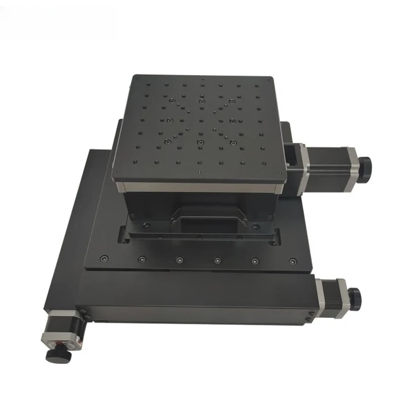 Hardware equipment XYZ electric three-dimensional table, double-axis sliding table Z-axis lifting table PT-XY100 + PT-GD425