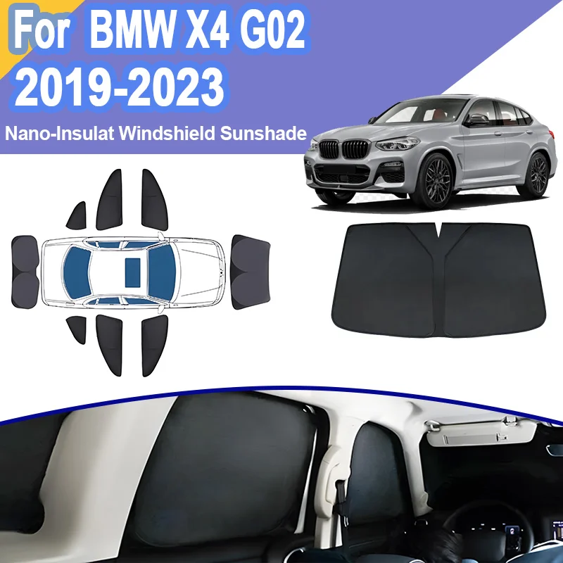 

For BMW X4 G02 Accessories 2019-2023 2020 2021 2022 Privacy Sunshades Car Curtain Windshield Light Blocking Tool Car Accessories