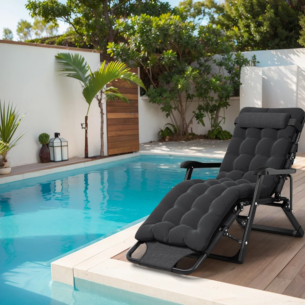 كرسي استراحة الغداء سرير قابل للطي مكتب مكان العمل قيلولة الجلوس والنوم ثنائي الغرض شرفة منزلية كرسي مسند الظهر غير رسمي