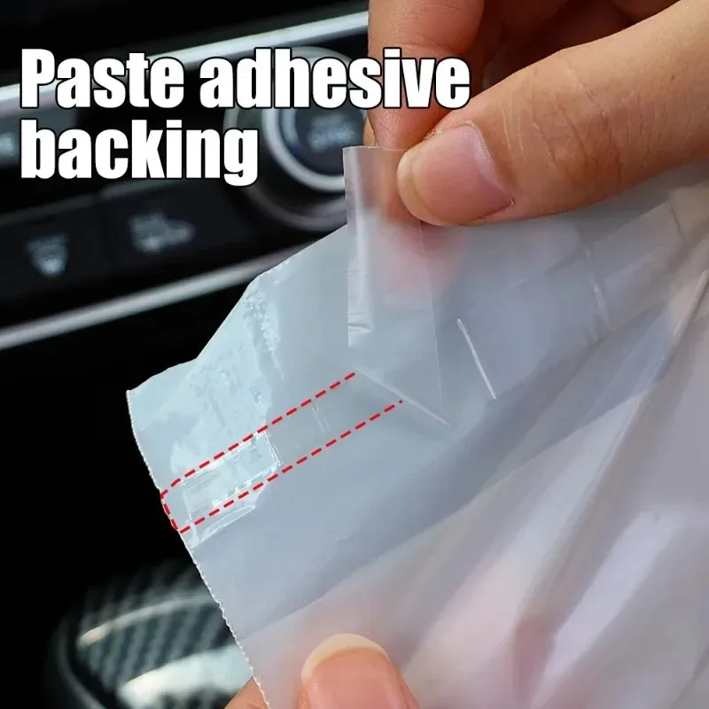 30-90Pcs Cartoon Capybara Car Disposable Garbage Bag Portable Universal Auto Door Seat Household Thickened Car Desktop Trash Can