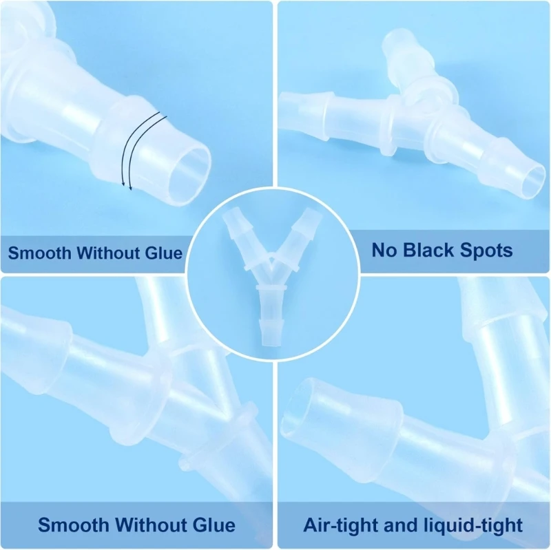 ثلاثة طريقة اتصال خرطوم بارب المناسب استنزاف مفاصل توصيل الانابيب حوض السمك خزان استنزاف محول تركيب السباكة سهلة التركيب M4YD #2