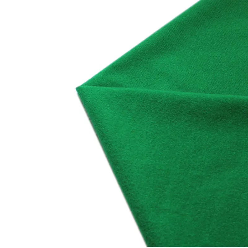 4Pcs Green Polyester Loop Fleece  Soft Brushed Plush Fabric for Hook & Loop Projects, Doll Making Stuffed Toys & Quiet Book DIY