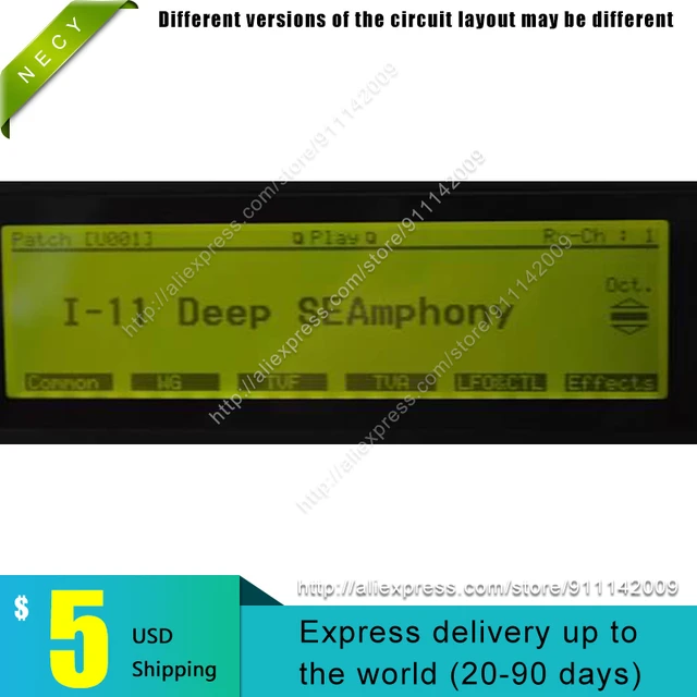 ROLAND XP-80, XP-60,XP-50, LCD Screen Display Panel - AliExpress