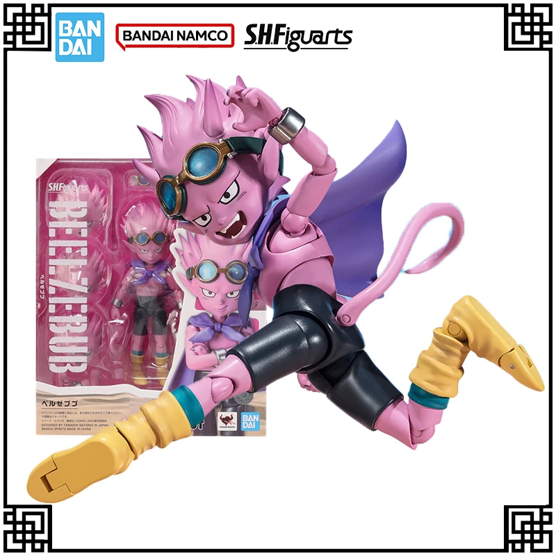 

В наличии Bandai, оригинальный SHF Sandland Project, аниме-фигурка Beelzebub, фигурки героев, игрушки для детей, рождественские подарки