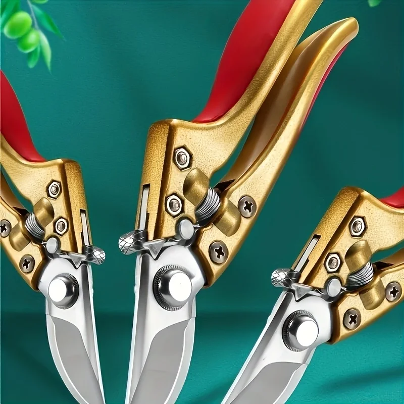 Labor Saving Garden Pruning Shears, Professional Fruit Tree Flower Branch Trimmer Scissors for Yard Landscape Plant Cutting