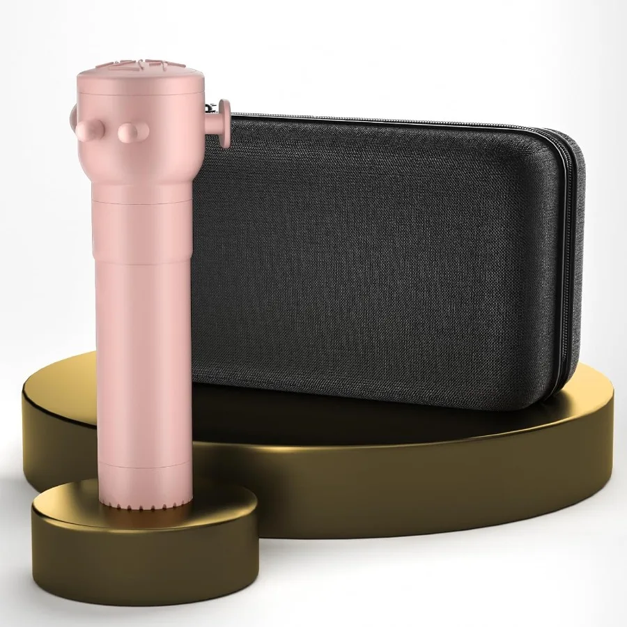 

Пистолет для массажа глубоких тканей спины для спортсменов и активных индивидуальных перкуссионных массажеров с 3 насадками и бесщеточным устройством на 8500 об/мин