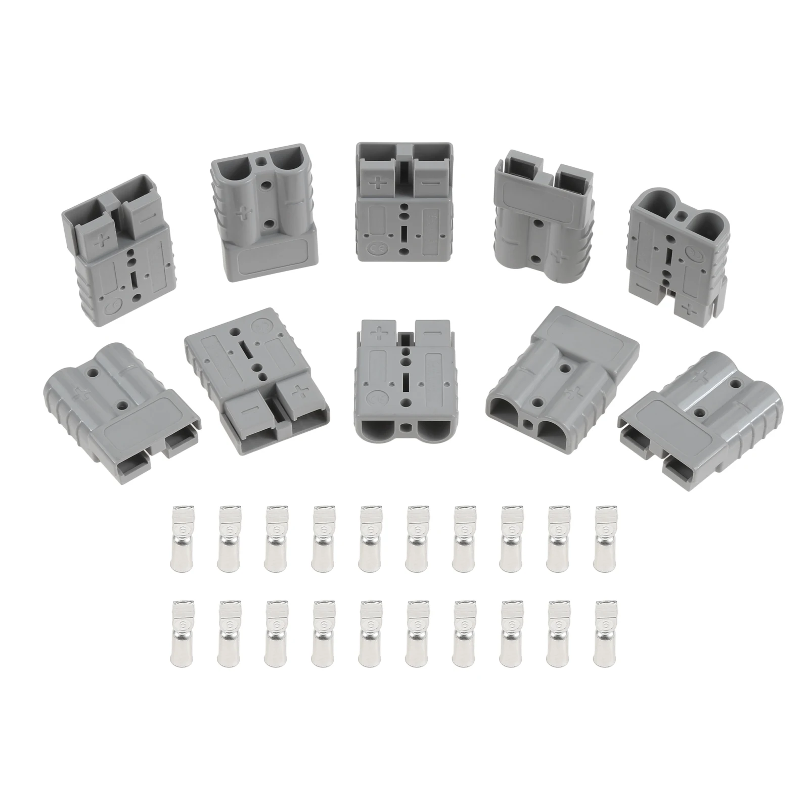 

10Pcs Battery Connector 50 Amps 600V Quick Connection Plug for Electric Vehicle Sightseeing Vehicle for the Power Equipment