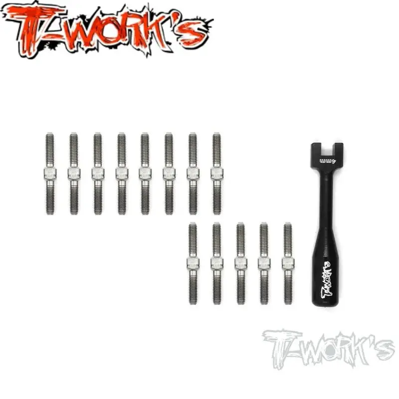 

Original T works TB-116 64 Titanium Turnbuckle Set For Serpent Project 4X Rc part