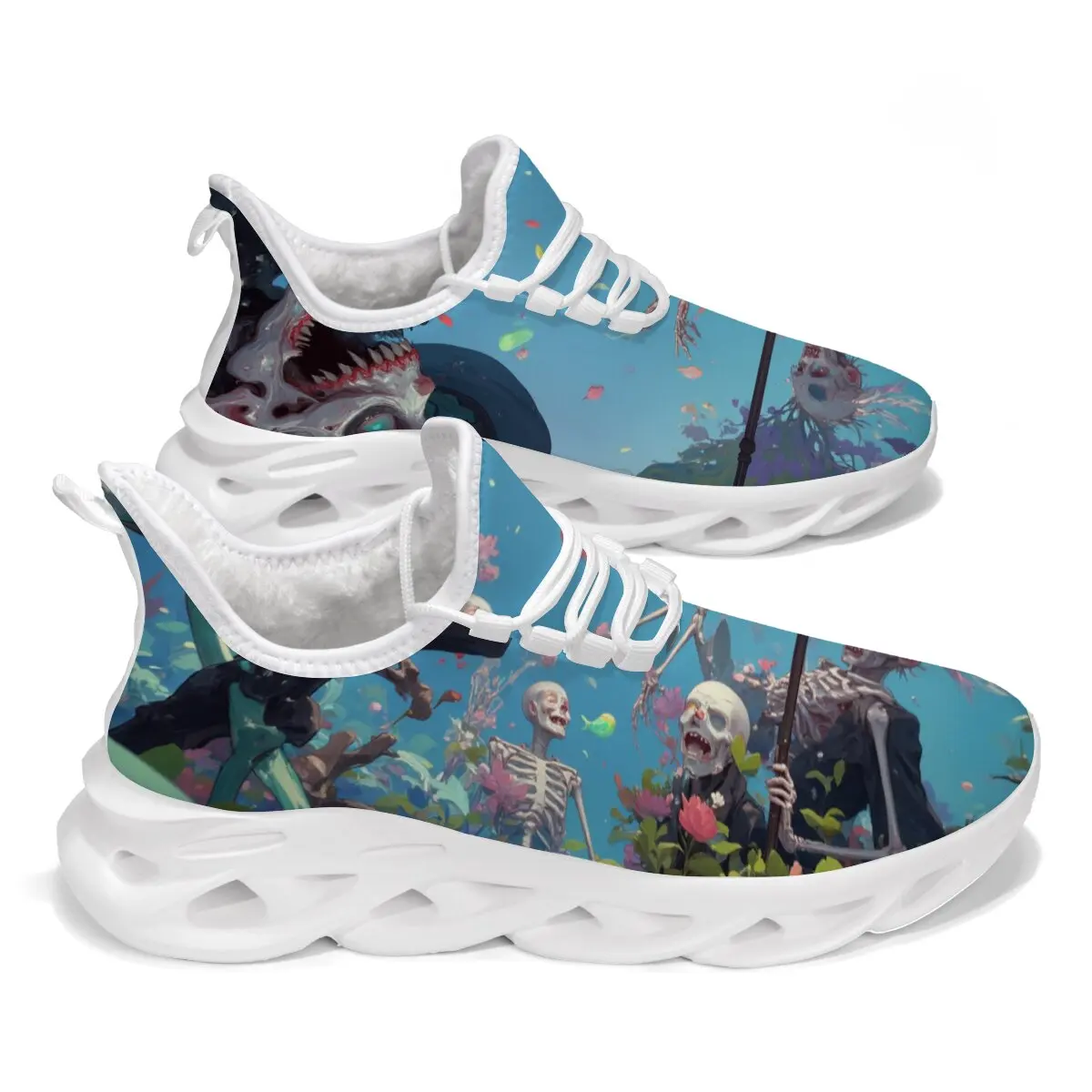 أحذية رياضية جديدة للأطفال أحذية كاجوال قابلة للتنفس من الأسفل أحذية تنس للرجال أحذية رياضية عصرية من القطيفة #1